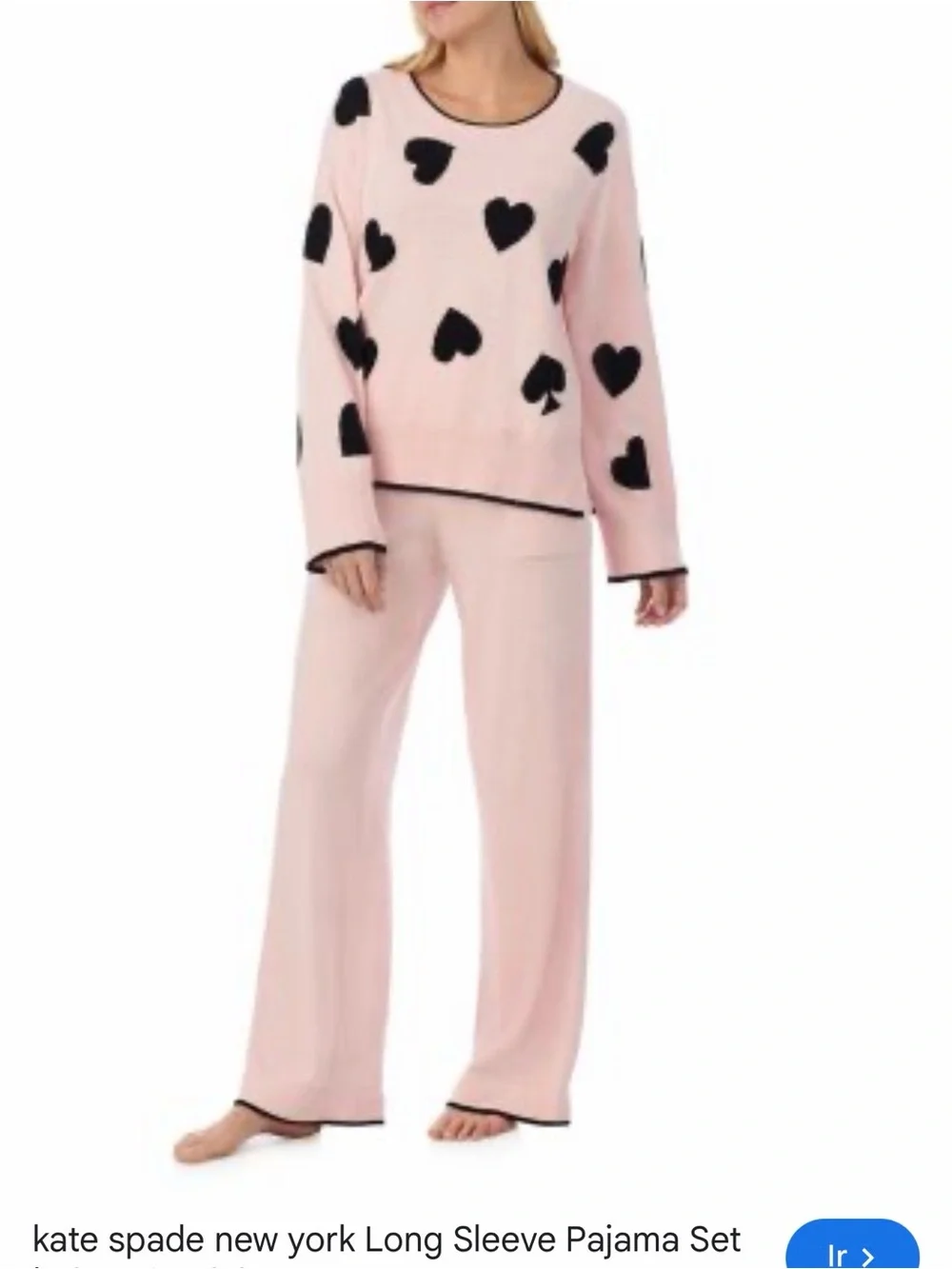 Kate spade New York long sleeve pajama set